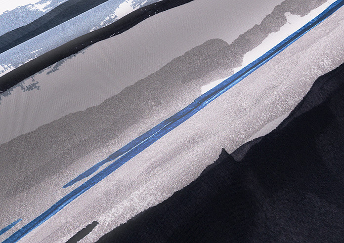 Watercolour, Marine - Twist&Fit Roller Blind - Image 4